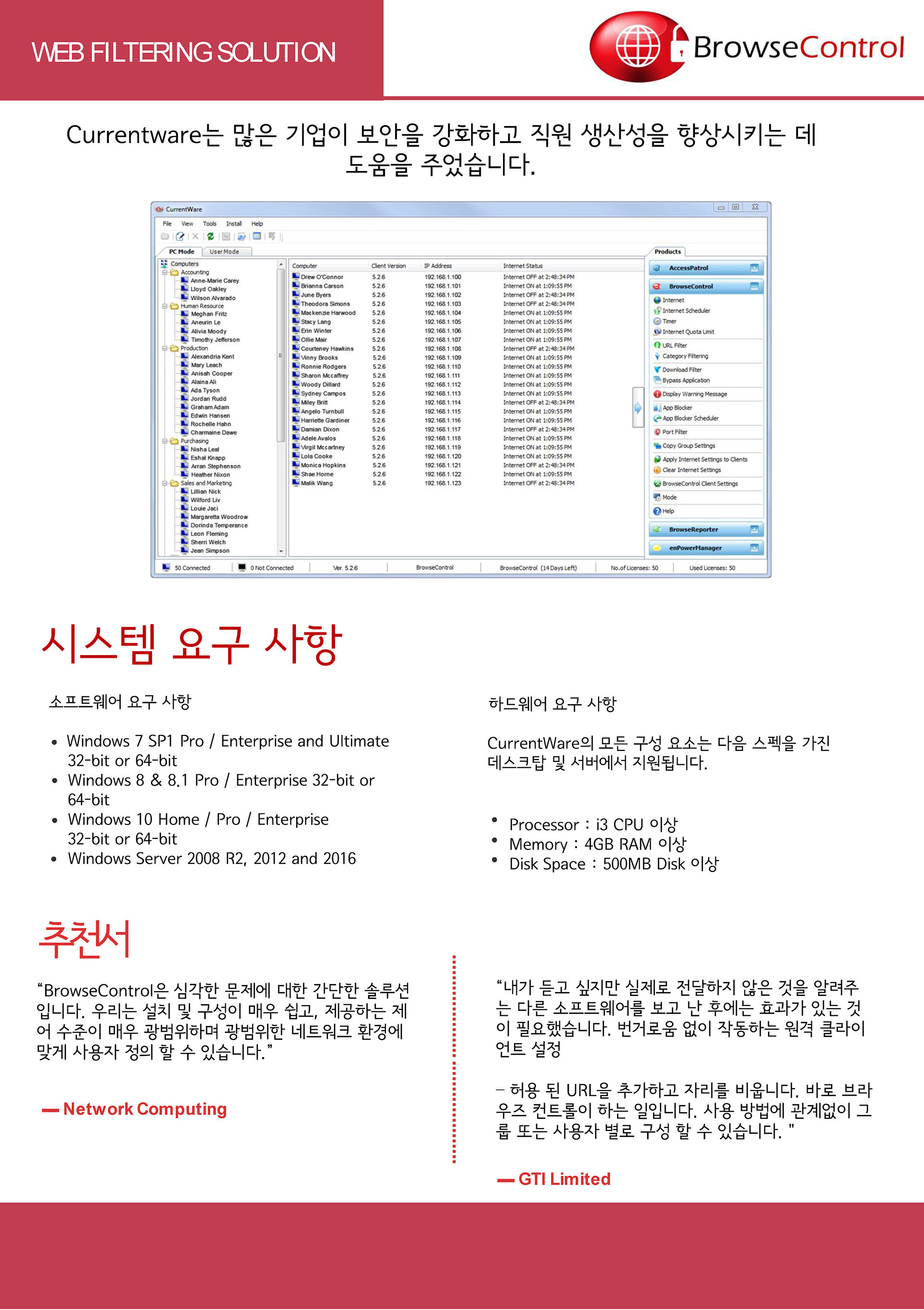 매체제어 관리 AccessPatrol